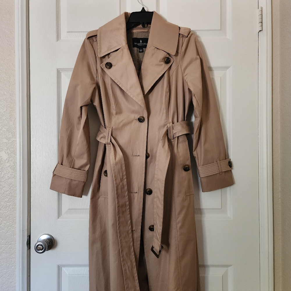 Classic Tan Trench Coat